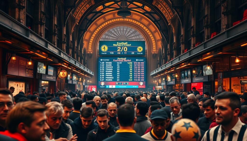ตลาดเดิมพันฟุตบอล