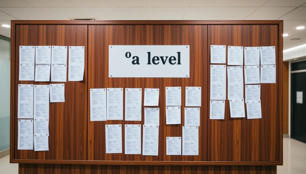 ประกาศผลสอบ a level