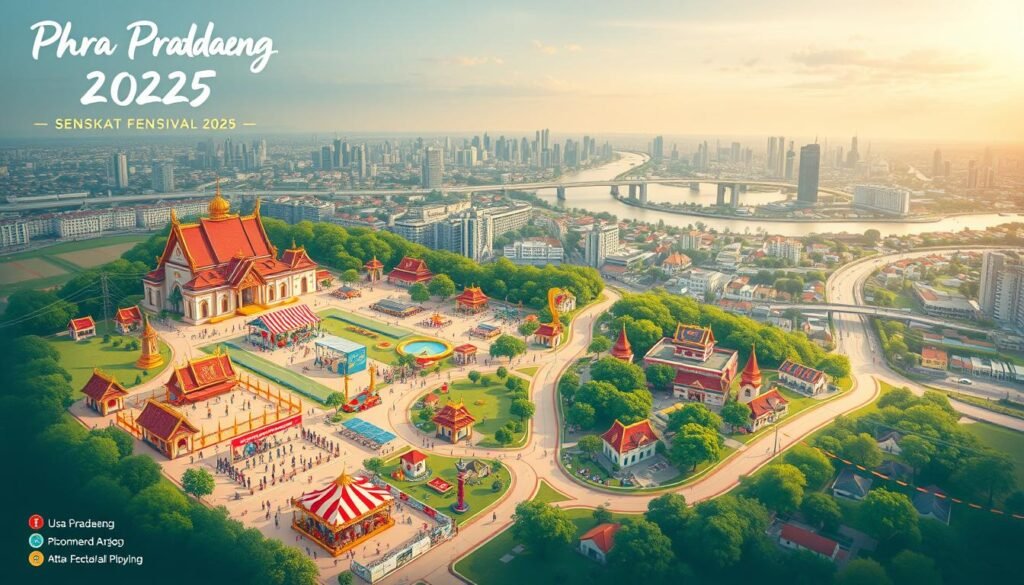 แผนที่สงกรานต์พระประแดง 2568 แผนที่สงกรานต์พระประแดง 2568