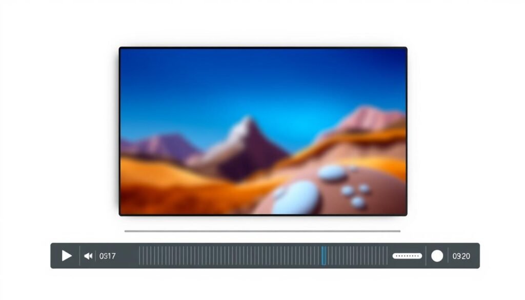 A sleek, high-quality video player interface with a modern, minimalist design. The video display takes center stage, occupying the majority of the frame, showcasing sharp, vibrant visuals. Surrounding the video player are elegant control buttons and a clean, uncluttered timeline for easy video navigation. The layout is well-balanced, with a subtle gradient or material design elements adding depth and visual interest. The overall aesthetic conveys a sense of professionalism, efficiency, and seamless user experience, perfectly suited for a video-centric AI-powered content creation article. A sleek, high-quality video player interface with a modern, minimalist design. The video display takes center stage, occupying the majority of the frame, showcasing sharp, vibrant visuals. Surrounding the video player are elegant control buttons and a clean, uncluttered timeline for easy video navigation. The layout is well-balanced, with a subtle gradient or material design elements adding depth and visual interest. The overall aesthetic conveys a sense of professionalism, efficiency, and seamless user experience, perfectly suited for a video-centric AI-powered content creation article.