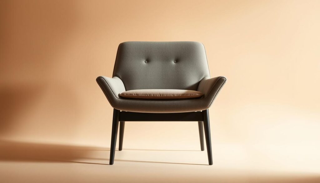 A contemporary, minimalist chair in a sleek, understated design. The chair is positioned in a warm, softly lit setting, with muted tones and hints of natural textures creating a serene, contemplative atmosphere. The chair's clean lines and subtle curves suggest a sense of timelessness and refined sophistication, reflecting the evolving values and aesthetics of modern society. The composition emphasizes the chair's physical form and its symbolic role as a conduit for social connections and personal introspection, capturing the nuanced interplay between the individual and the collective in the contemporary context. A contemporary, minimalist chair in a sleek, understated design. The chair is positioned in a warm, softly lit setting, with muted tones and hints of natural textures creating a serene, contemplative atmosphere. The chair's clean lines and subtle curves suggest a sense of timelessness and refined sophistication, reflecting the evolving values and aesthetics of modern society. The composition emphasizes the chair's physical form and its symbolic role as a conduit for social connections and personal introspection, capturing the nuanced interplay between the individual and the collective in the contemporary context.