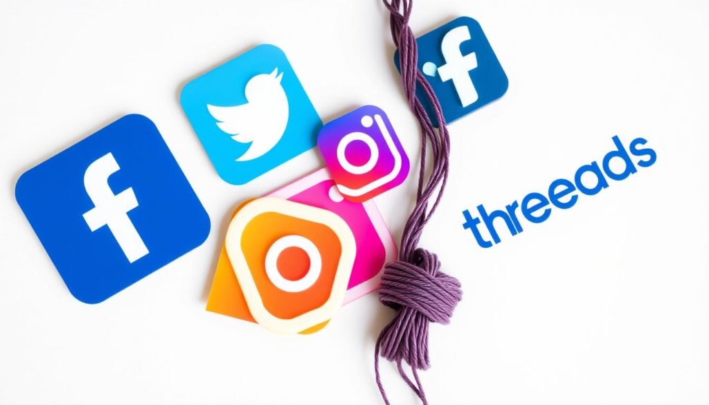 A meticulously designed social media display featuring the logos of Facebook, Instagram, and Threads prominently positioned. The layout is sleek and modern, with a clean, minimalist aesthetic. The icons are rendered in a vibrant color palette, creating a visually striking and attention-grabbing composition. The background is a soft, neutral tone, allowing the social media elements to take center stage. The overall mood is one of technological sophistication and digital connectivity, reflecting the online presence and engagement of the personalities discussed in the article. A meticulously designed social media display featuring the logos of Facebook, Instagram, and Threads prominently positioned. The layout is sleek and modern, with a clean, minimalist aesthetic. The icons are rendered in a vibrant color palette, creating a visually striking and attention-grabbing composition. The background is a soft, neutral tone, allowing the social media elements to take center stage. The overall mood is one of technological sophistication and digital connectivity, reflecting the online presence and engagement of the personalities discussed in the article.