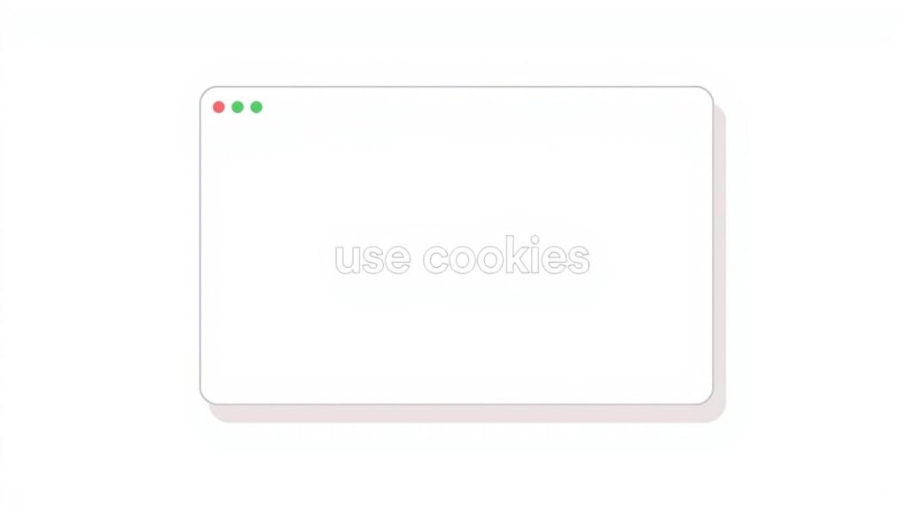 A minimalist illustration of a web browser window showcasing the "use cookies" prompt in a clean, modern interface. The browser window is framed by a soft, neutral background, with subtle shadows and highlights to create depth and a sense of depth. The "use cookies" message is prominently displayed in a clear, readable font, with a simple, intuitive icon or graphic to reinforce the meaning. The overall mood is one of clarity, simplicity, and user-friendliness, reflecting the practical nature of the "use cookies" prompt and its importance in the context of digital user experiences. A minimalist illustration of a web browser window showcasing the "use cookies" prompt in a clean, modern interface. The browser window is framed by a soft, neutral background, with subtle shadows and highlights to create depth and a sense of depth. The "use cookies" message is prominently displayed in a clear, readable font, with a simple, intuitive icon or graphic to reinforce the meaning. The overall mood is one of clarity, simplicity, and user-friendliness, reflecting the practical nature of the "use cookies" prompt and its importance in the context of digital user experiences.