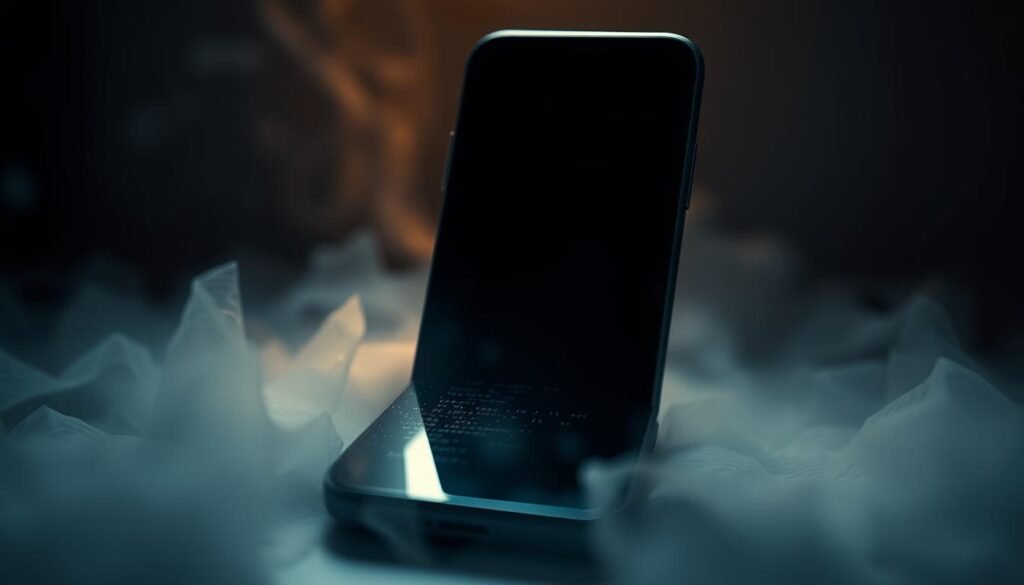 A private sanctuary, shrouded in a haze of digital interference. A smartphone screen, its surface fragmented, reflects the blurred lines between public and personal. Ethereal wisps of data flow through the frame, obscuring the viewer's gaze, hinting at the intangible nature of modern privacy. Warm lighting casts a contemplative glow, while muted tones of gray and blue evoke a sense of introspection. The composition is balanced, with the central smartphone positioned as the focal point, surrounded by the ephemeral digital landscape. This image aims to capture the delicate, ever-shifting boundaries of privacy in the digital age. A private sanctuary, shrouded in a haze of digital interference. A smartphone screen, its surface fragmented, reflects the blurred lines between public and personal. Ethereal wisps of data flow through the frame, obscuring the viewer's gaze, hinting at the intangible nature of modern privacy. Warm lighting casts a contemplative glow, while muted tones of gray and blue evoke a sense of introspection. The composition is balanced, with the central smartphone positioned as the focal point, surrounded by the ephemeral digital landscape. This image aims to capture the delicate, ever-shifting boundaries of privacy in the digital age.