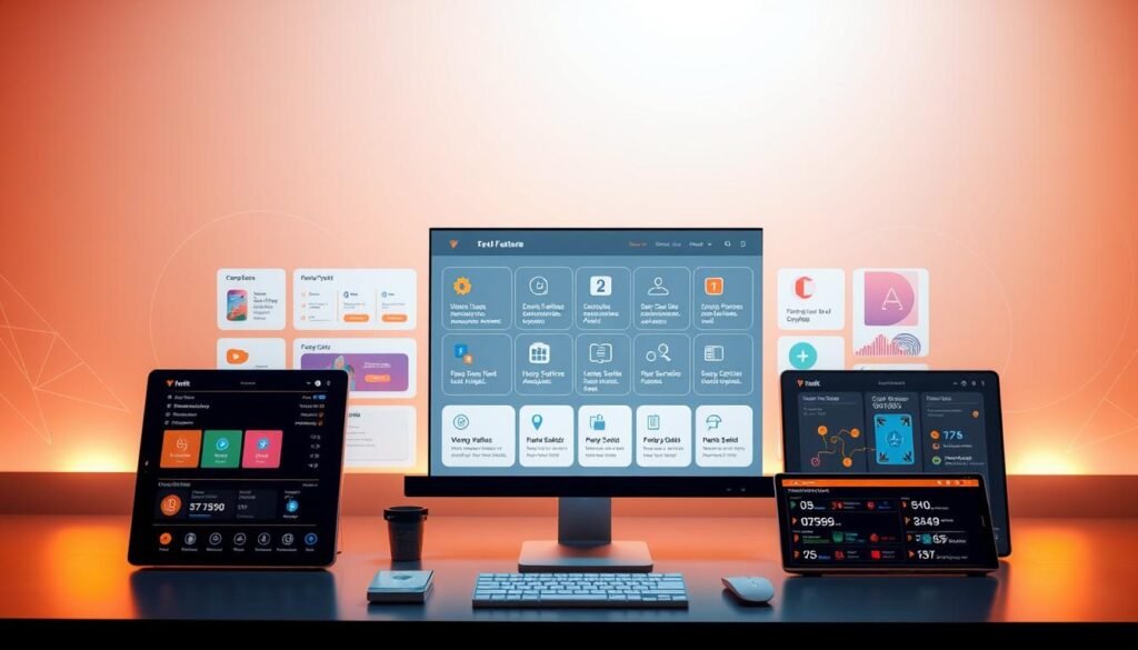 A vibrant, high-resolution image of a diverse array of digital features and service offerings. In the foreground, a clean, minimalist user interface showcases a range of interactive icons, buttons, and UI elements. The middle ground features a cohesive arrangement of various service packages, plans, and feature sets, presented in a visually appealing and informative manner. The background blends a soft, gradient-infused atmosphere with subtle geometric patterns, creating a sense of technological sophistication. The lighting is warm and inviting, highlighting the sleek, modern design. The overall composition conveys a polished, user-centric experience that resonates with the article's subject and section title. A vibrant, high-resolution image of a diverse array of digital features and service offerings. In the foreground, a clean, minimalist user interface showcases a range of interactive icons, buttons, and UI elements. The middle ground features a cohesive arrangement of various service packages, plans, and feature sets, presented in a visually appealing and informative manner. The background blends a soft, gradient-infused atmosphere with subtle geometric patterns, creating a sense of technological sophistication. The lighting is warm and inviting, highlighting the sleek, modern design. The overall composition conveys a polished, user-centric experience that resonates with the article's subject and section title.