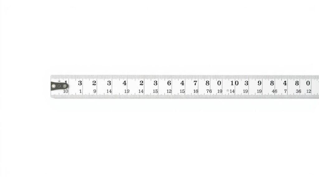 A crisp, high-resolution image depicting a 76.2 centimeter ruler or measuring tape against a clean, neutral background. The ruler should be positioned diagonally, with a subtle drop shadow to give it depth and dimension. The ruler's markings and measurements should be clearly visible, showcasing the conversion from 30 inches to 76.2 centimeters. The overall tone should be minimalist and informative, allowing the ruler to be the central focus and effectively communicating the key measurement conversion for the article's section. A crisp, high-resolution image depicting a 76.2 centimeter ruler or measuring tape against a clean, neutral background. The ruler should be positioned diagonally, with a subtle drop shadow to give it depth and dimension. The ruler's markings and measurements should be clearly visible, showcasing the conversion from 30 inches to 76.2 centimeters. The overall tone should be minimalist and informative, allowing the ruler to be the central focus and effectively communicating the key measurement conversion for the article's section.
