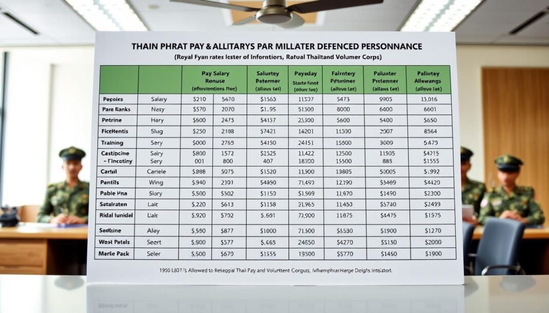 เงินเดือน-ทหาร-พราน เงินเดือน ทหาร พราน